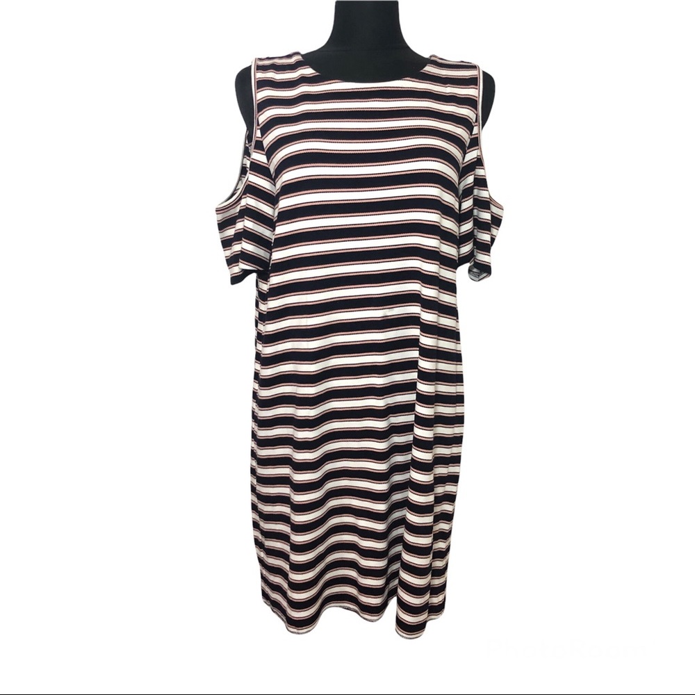 Ann Taylor XL Cold Shoulder Dress